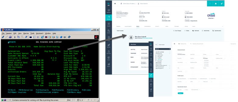 Modernización de aplicaciones IBMi - Habilitación web / Modernización de pantalla verde